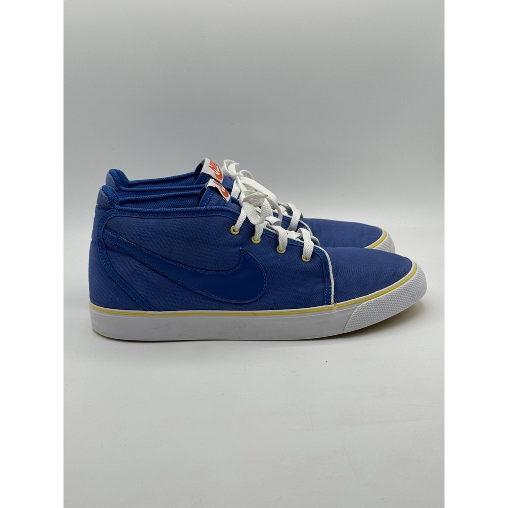 Nike Toki ND Mid Mens Size 12 Varsity Royal Blue Shoes Lace Up Sneakers